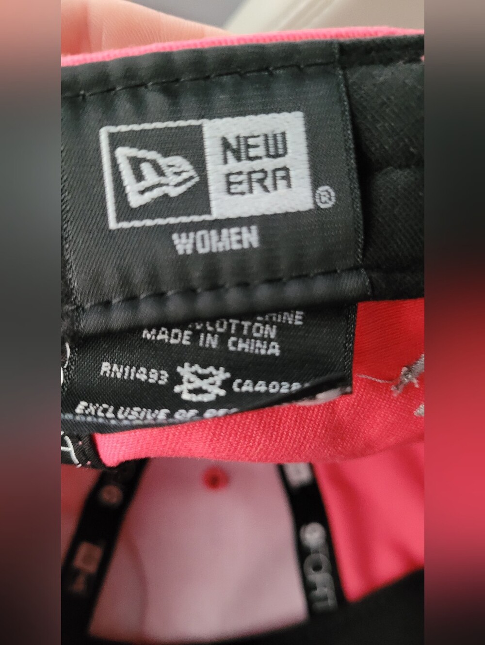 Nasa Ball Cap Pink New Era Hat Womens - Picture 3 of 4